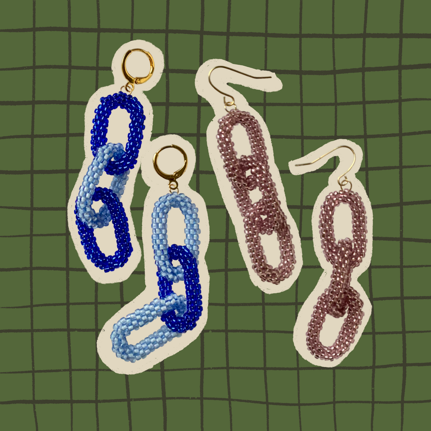 Chainlink Earrings (MADE TO ORDER)